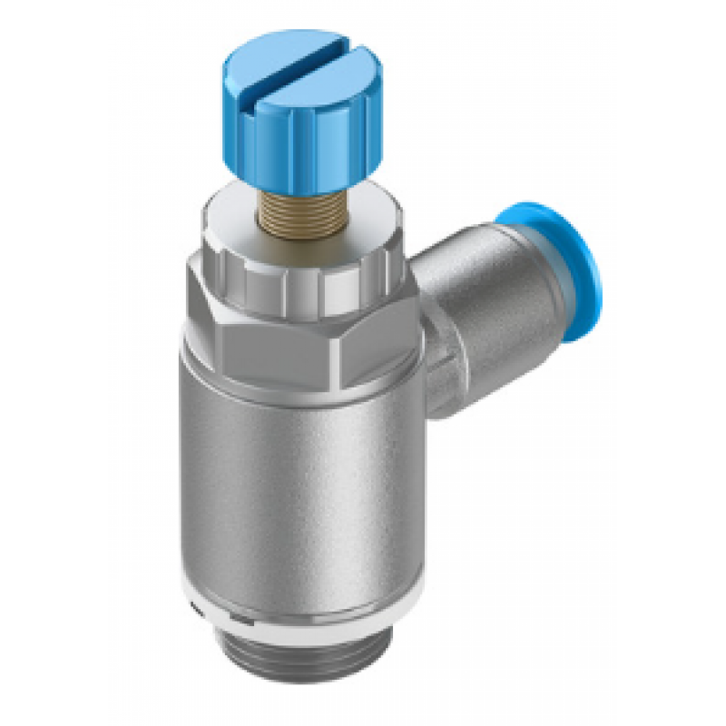 One-way flow control valve GRLA-3/8-QS-8-RS-D 534342 One-way flow control valve GRLA-3/8-QS-8-RS-D 534342